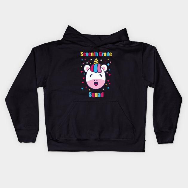 7th Grade Kids Hoodie by EpicMums